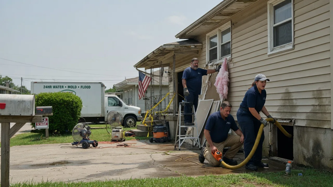 Water Damage Repair in Parkersburg, IL near me